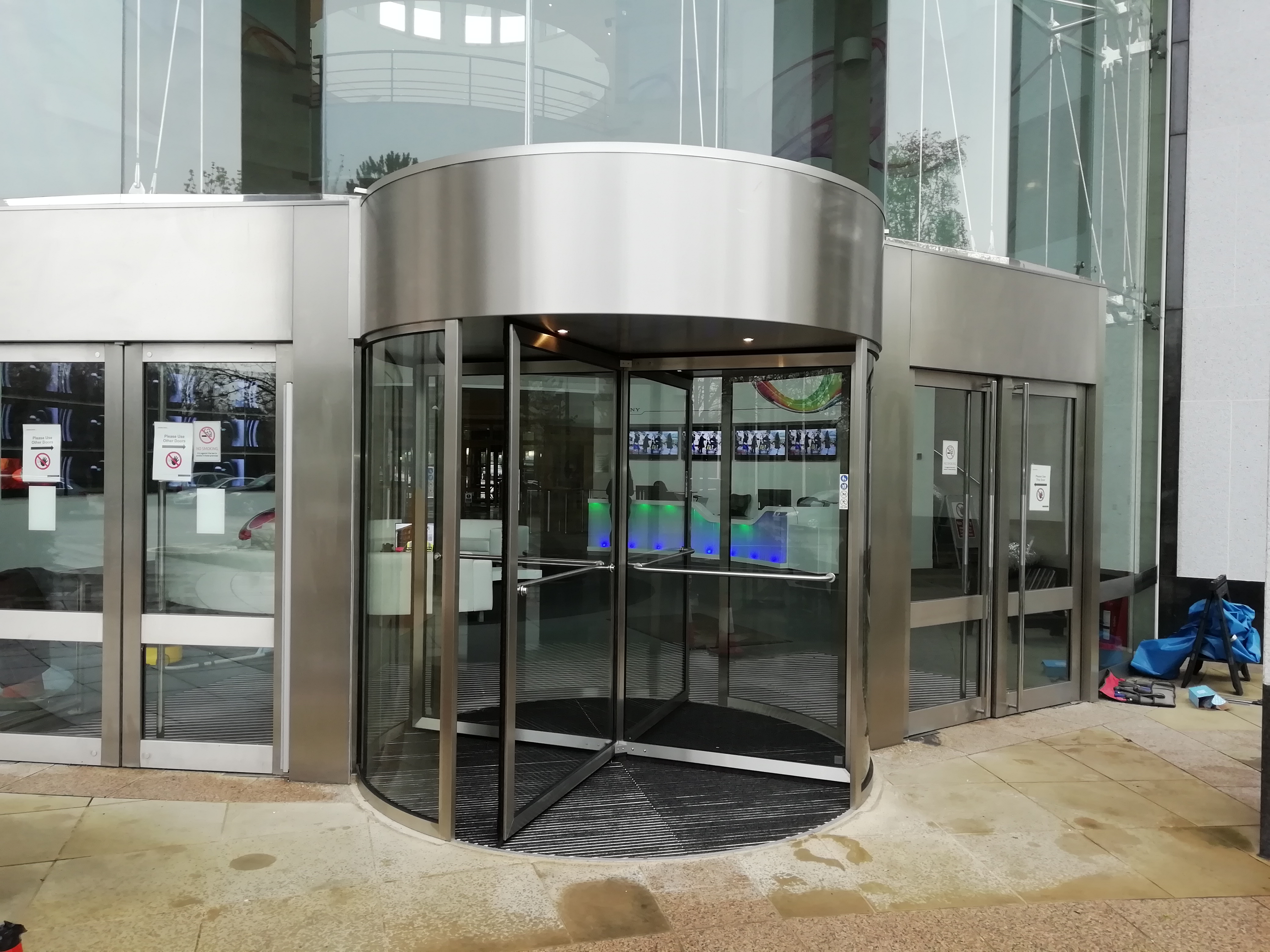 AES Maintain – New Door at Sony